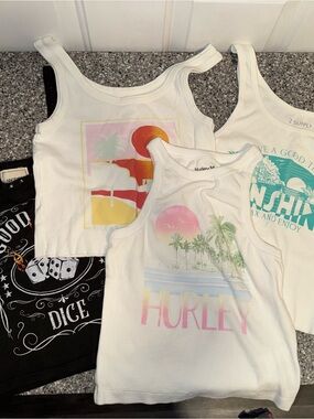 Z Supply, Billabong, Hurley and Modish Rebel tank top lot